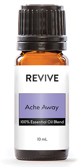 REVIVE 10mL Ache Away is our version of Young Living  5mL Panaway®.
We previously called this REVIVE Pain Relief.
REVIVE Ache Away is a proprietary blend of Wintergreen, Clove, Peppermint, and Helichrysum essential oils.





	
		
			
Free Shipping & Returns

		 
	 


	
		
			
GC/SM tested (Quality Tested)


		 
	 


	
		
			
No MLM Hassle