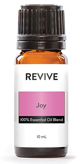 REVIVE Joy is our version of Young Living Joy®
REVIVE Joy is a proprietary blend of Bergamot peel, Lemon peel, Tangerine peel, Ylang Ylang, Coriander seed, Palmarosa herb, Geranium leaf, Jasmine flower extract, Roman Chamomile flower, and Rose flower essential oils.





	
		
			
Free Shipping & Returns

		 
	 


	
		
			
GC/SM tested (Certified Pure)


		 
	 


	
		
			
No MLM Hassle