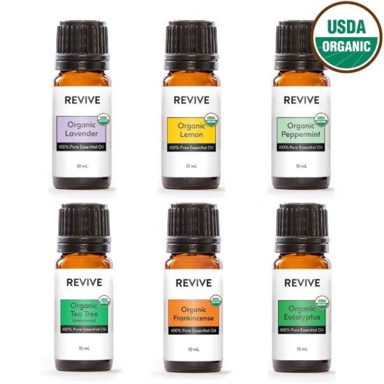 Our Organic Kit includes 6 full-sized bottles of our most popular USDA Organic Essential Oils: Organic Lavender, Organic Lemon, Organic Peppermint, Organic Tea Tree, Organic Frankincense, Organic Eucalyptus.
A $75+ value for $66
Save 12% by bundling with our Organics Kit!





	
		
			
Free Shipping & Free Returns

		 
	 


	
		
			
GC/SM Tested (Quality Tested)


		 
	 


	
		
			
No MLM Hassle