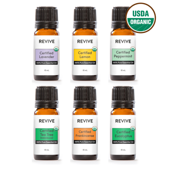 Our Organic Kit includes 6 full-sized bottles of our most popular USDA Organic Essential Oils: Organic Lavender, Organic Lemon, Organic Peppermint, Organic Tea Tree, Organic Frankincense, Organic Eucalyptus.
A $75+ value for $66
Save 12% by bundling with our Organics Kit!





	
		
			
Free Shipping & Free Returns

		 
	 


	
		
			
GC/SM Tested (Quality Tested)


		 
	 


	
		
			
No MLM Hassle