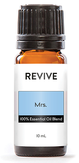 REVIVE 10mL MRS  is our version of doTERRA® 5mL Whisper®.
REVIVE MRS is a proprietary blend of Fractionated Coconut Oil, Patchouli Leaf, Bergamot Peel, Hawaiian Sandalwood Wood, Rose Flower, Vanilla Bean Absolute, Jasmine Flower, Cinnamon Bark, Vetiver Root, Labdanum Leaf/Stem, Cocoa Seed, and Ylang Ylang Flower essential oils.

	
		
			
Free Shipping & Returns

		 
	 


	
		
			
GC/SM tested (Quality Tested)


		 
	 


	
		
			
No MLM Hassle