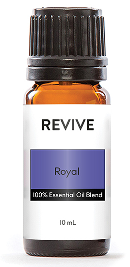 REVIVE Royal is a proprietary blend of Cedarwood, Patchouli, Bergamot, Frankincense, Amyris, Indian Sandalwood, Copaiba, Hawaiian Sandalwood, Muhuhu, and Australian Sandalwood essential oils.





	
		
			
Free Shipping & Returns

		 
	 


	
		
			
GC/SM tested (Certified Pure)


		 
	 


	
		
			
No MLM Hassle