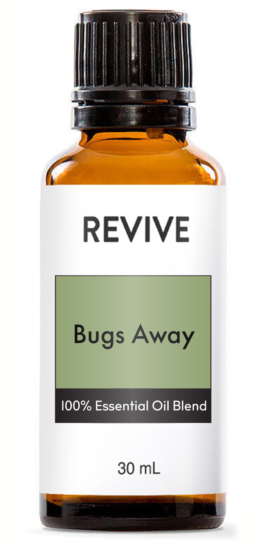 This is our version of doTerra® Terrashield®.
REVIVE Bugs Away is a proprietary blend of Fractionated Coconut Oil, Ylang Ylang Flower, Nootka Wood, Cedarwood Wood, Catnip Plant, Lemon Eucalyptus Leaf, Litsea Fruit, Vanilla Bean Absolute, and Arborvitae Wood essential oils.





 





	
		
			
Free Shipping & Returns

		 
	 


	
		
			
GC/SM tested (Quality Tested)


		 
	 


	
		
			
No MLM Hassle