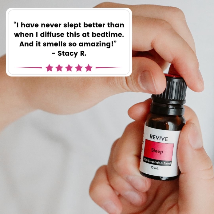 Improve your sleep quality essential oils blend