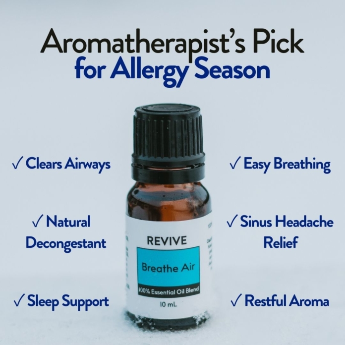 allergy season relief remedy essential oil best easy breathing congestion