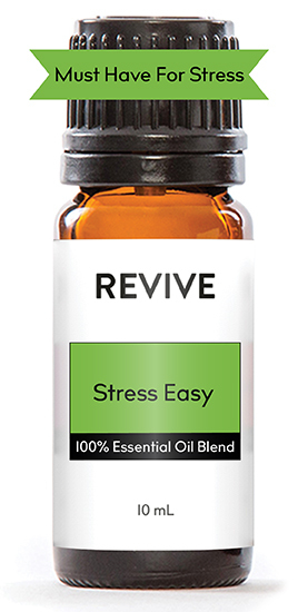This is our version of Young Living’s Stress Away®. This blend is a safe, natural way to ease feeling of anxiety and promote a sense of calm.
REVIVE Stress Easy is a proprietary blend of Copaiba, Lime, Cedarwood, Lavender, Vanilla CO2, and Ocotea essential oils.





	
		
			
Free Shipping & Returns

		 
	 


	
		
			
GC/SM tested (Quality Tested)


		 
	 


	
		
			
No MLM Hassle