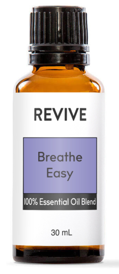 REVIVE Breathe Easy is our version of Young Living R.C.®.
REVIVE Breathe Easy is a proprietary blend of Eucalyptus, Myrtle, Marjoram, Lavender, Cypress, Black Spruce, and Peppermint essential oils.





	
		
			
Free Shipping & Returns

		 
	 


	
		
			
GC/SM tested (Quality Tested)


		 
	 


	
		
			
No MLM Hassle
