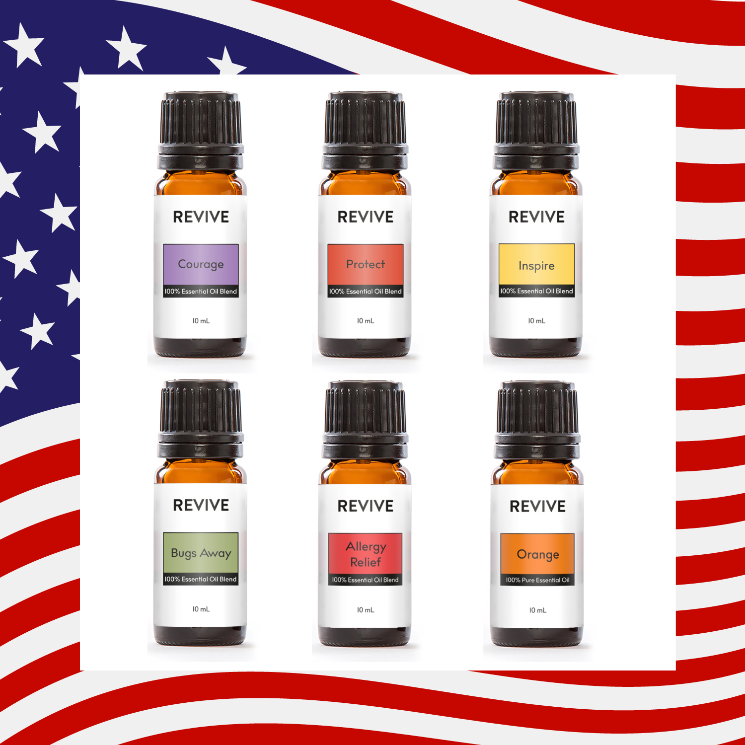 Remembrance Deluxe Kit Memorial Day REVIVE Essential Oils