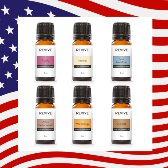 The Memorial Day Stars & Stripes Kit is Purify, Vanilla, Sore No More, Cedarwood, Wild Orange, and Copaiba.
Save 20% by buying this Kit!

	
		
			
Free Shipping & Returns

		 
	 


	
		
			
GC/SM tested (Quality Tested)


		 
	 


	
		
			
No MLM Hassle