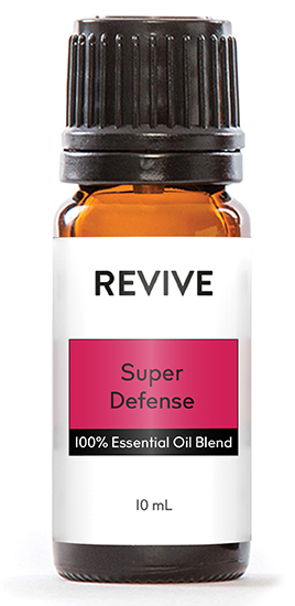  This is our version of Young Living® ImmuPower®.
REVIVE Super Defense is a proprietary blend of Hyssop, Camphor, Oregano, Cistus, Mountain Savory, Frankincense, Cumin, and Clove Essential Oils.
.






	
		
			
Free Shipping & Returns

		 
	 


	
		
			
GC/SM tested (Certified Pure)


		 
	 


	
		
			
No MLM Hassle