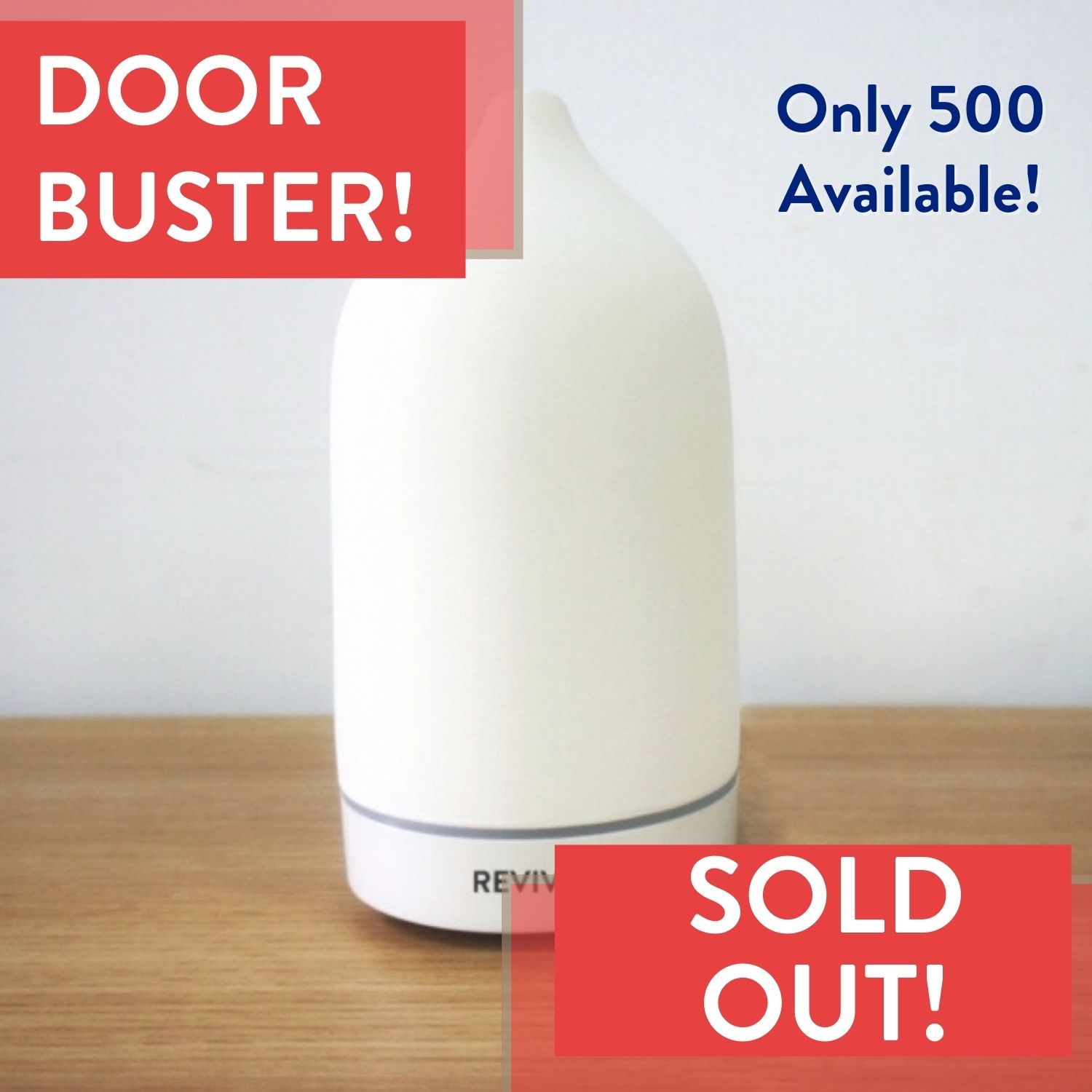 The Champagne, Ceramic Ultrasonic Diffuser - REVIVE Essential Oils