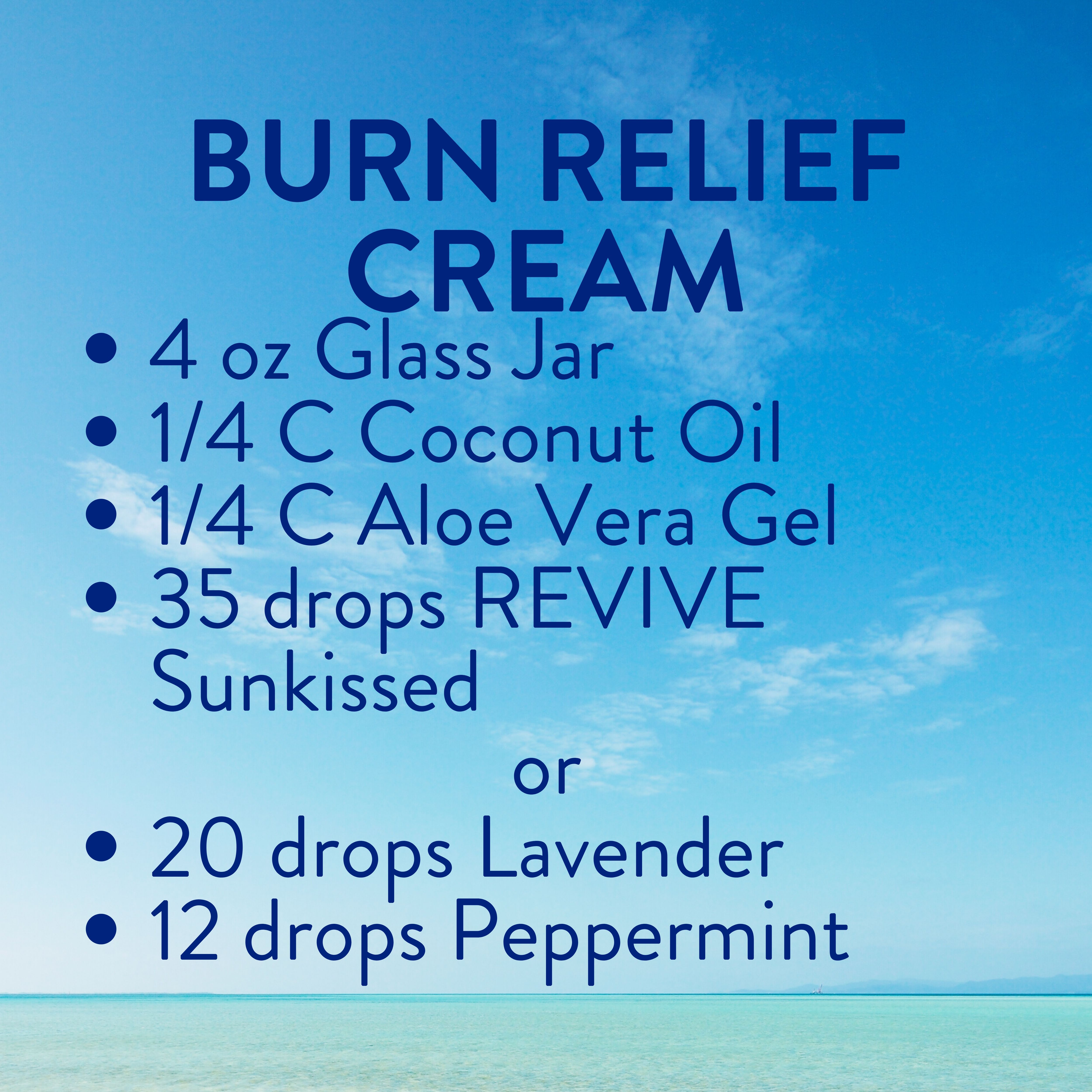 The Best Essential Oil For Burns REVIVE Essential Oils