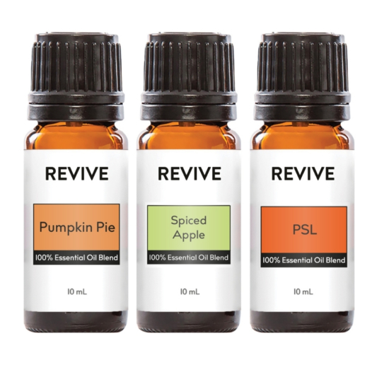 Our Top 3 Fall Blends Kit has: Pumpkin Pie, Spiced Apple, And Pumpkin Spice Latte (PSL)  all in 10mL Bottles.





	
		
			
Free Shipping & Free Returns

		 
	 


	
		
			
GC/SM Tested (Quality Tested)


		 
	 


	
		
			
No MLM Hassle