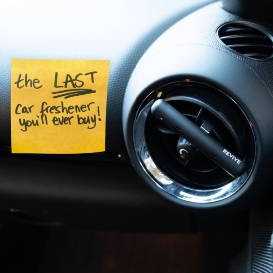 The easiest way to diffuse Essential Oils in the car! Diffuse without water, batteries, or cords! Traditional car fresheners often contain toxic chemicals that are harmful to your health, that's why we LOVE pure essential oils for a safer scenting experience.
The Road Trip kit contains a 10ml bottle of Road Trip and The Branch Car Diffuser!
How to use: Add 5-12 drops of REVIVE Essential Oil across the Wick
Insert wick into the main chamber and replace the cap.
Attach The Branch to your car vent and go!
Clip is compatible with most cars | 1 Year Warranty
Aluminum Alloy Material. 100% BPA Free.
3 Wicks Included.
0.125in x 3.22in
Instruction Manual

	
		
			
Free Shipping & Returns

		 
	 


	
		
			
GC/SM tested (Quality Tested)


		 
	 


	
		
			
No MLM Hassle