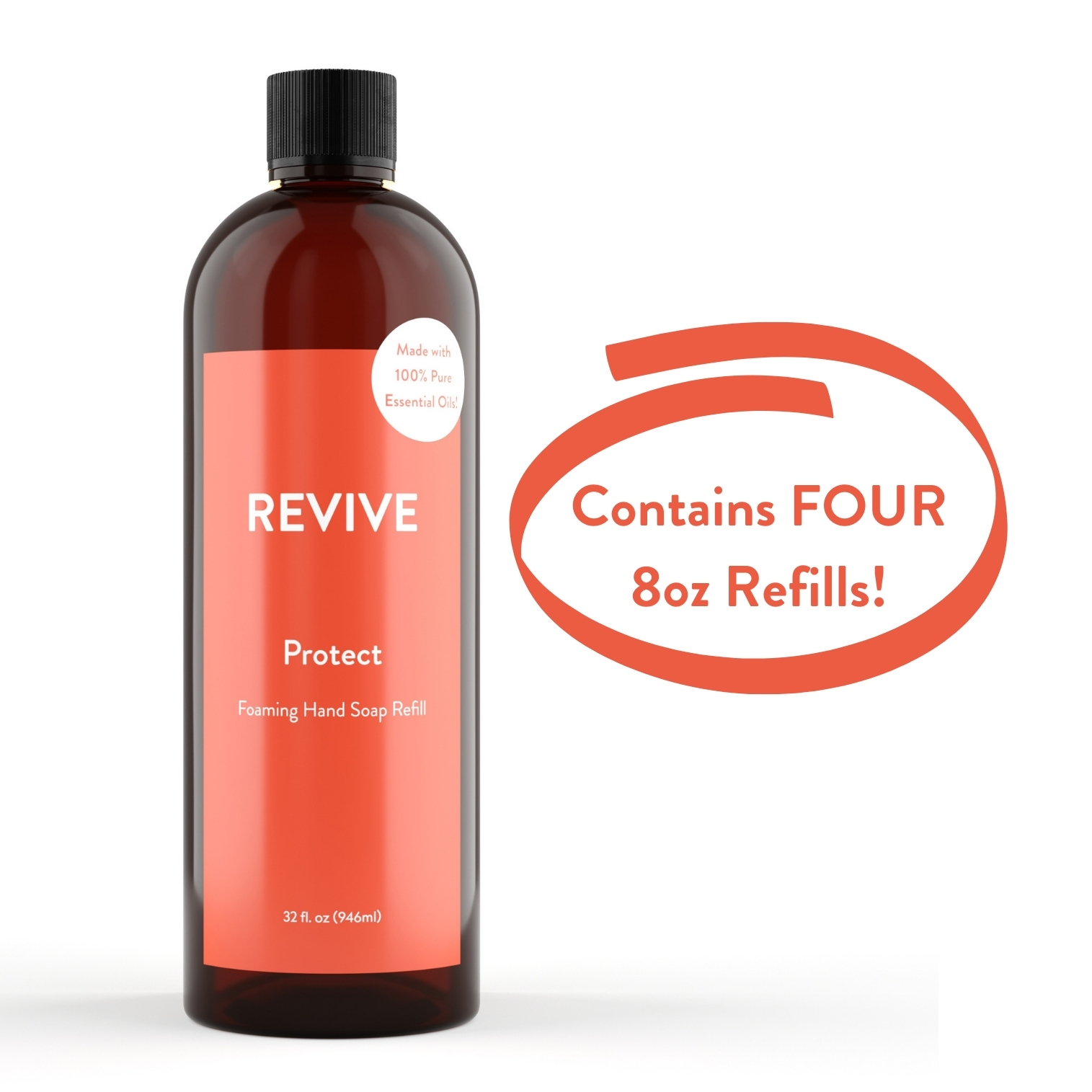 Protect Foaming Hand Soap Refill REVIVE Essential Oils