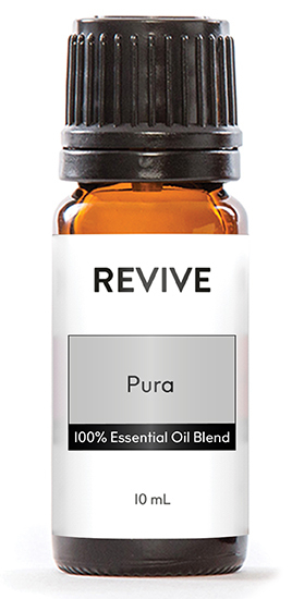 Thinking about spring cleaning? REVIVE is here to help with a great cleaning blend, Pura! This cleansing blend can help purify the air and eliminate bad odors in any area. Pura also makes a great addition to your natural cleaning products.
REVIVE Pura is our version of doTERRA® Purify®.
REVIVE Pura is a proprietary blend of Lemon, Siberian Fir, Citronella, Lime, Tea Tree, and Cilantro Essential Oils.





	
		
			
Free Shipping & Returns

		 
	 


	
		
			
GC/SM tested (Certified Pure)


		 
	 


	
		
			
No MLM Hassle
