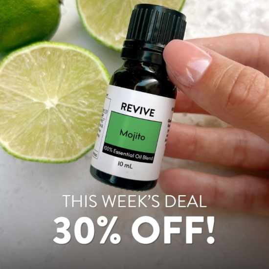 Nothing beats an ice cold mojito on a hot summer day. This mood boosting blend of citrus and mint is SO refreshing it will reinvigorate your body and mind.



	
		
			
Free Shipping & Returns

		 
	 


	
		
			
GC/SM tested (Certified Pure)


		 
	 


	
		
			
No MLM Hassle