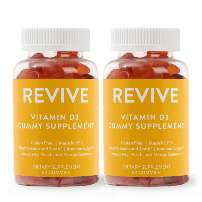 New!! Vitamin D3 Gummy Supplements REVIVE Essential Oils