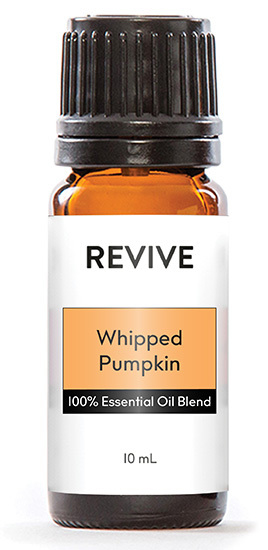 Whipped and creamy and spicy oh my! Our enticing new fall blend will have you Fall-ing in love with your diffuser because Whipped Pumpkin is sure to bring a smile to your face and a warmth in your heart.

First available in the REVIVE Fall Box 2022


REVIVE Whipped Pumpkin is a proprietary blend of Clove, Peru Balsam, Coffee CO2, Vanilla, Coconut CO2, Sweet Orange, Ginger, Cardamom, Cassia, Nutmeg, Black Pepper, Star Anise, Angelica, Damiana, and Opopanax Essential Oils.


	
		
			
Free Shipping & Returns

		 
	 


	
		
			
GC/SM tested (Certified Pure)


		 
	 


	
		
			
No MLM Hassle