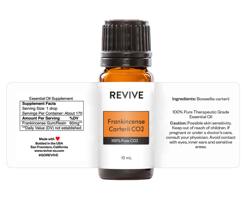Frankincense Carterii Co2 REVIVE Essential Oils