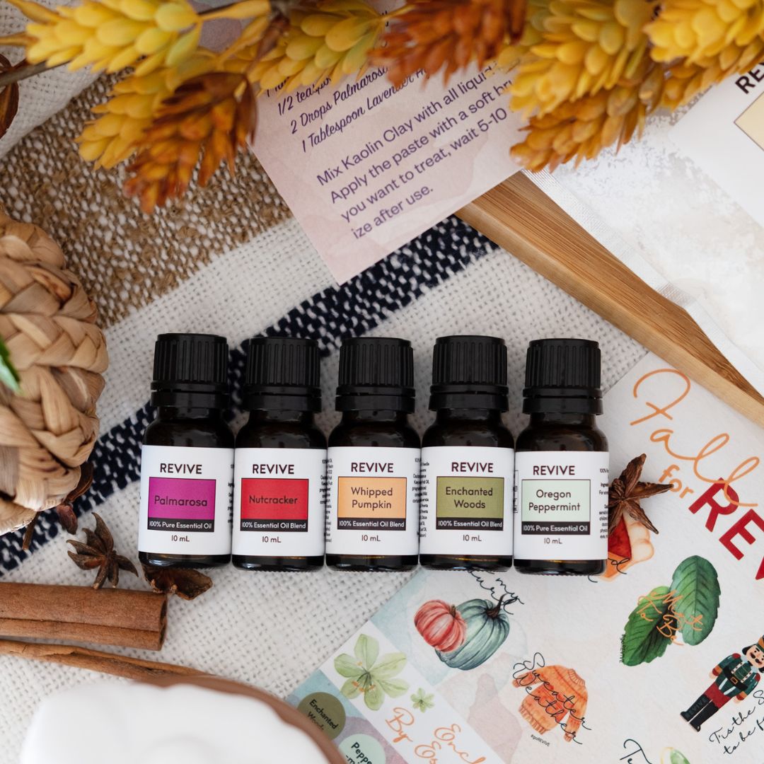 All About The Fall Box 2022 REVIVE Essential Oils