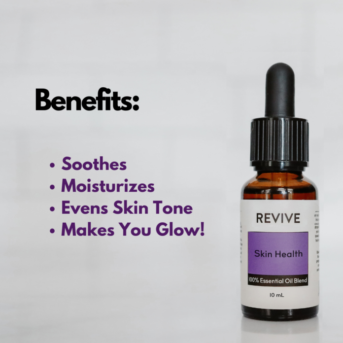 skin health facial oil revive essential oils