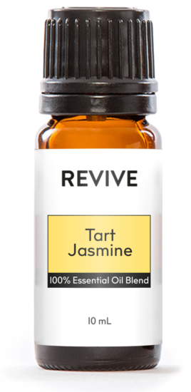 The enticing scent of this brand new blend is a decadent addition to the Spring Box. With a citrusy sweet, tangy and floral aroma brings a sense of passion and enchantment and smells incredible to boot.

REVIVE Tart Jasmine is a proprietary blend of Tangerine, Amyris, Copaiba Balsam, Clementine, Sweet Orange, Lemon, Lime, Ylang Ylang, Lavender, Litsea, Patchouli, Vetiver, Jasmine  Absolute, Clove, Magnolia, Damiana and Rose Essential Oils.




	
		
			

Free Shipping & Returns

		 
	 


	
		
			
GC/SM tested (Certified Pure)


		 
	 


	
		
			
No MLM Hassle