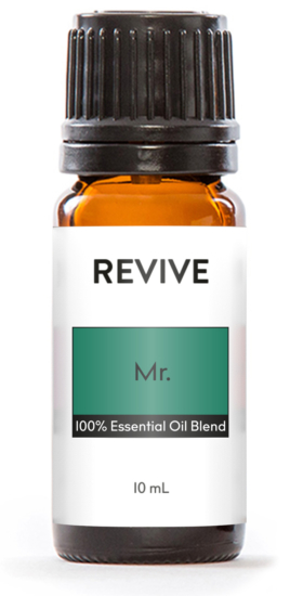  REVIVE Mr. is a masterful blend of 6 Essential Oils and a carrier oil that come together to create an herbal, woodsy, and slightly minty scent that is great for both men and women!

REVIVE Mr. is our version of Young Living Mister®.

Get it for only $18 by Joining the Oil of the Month Club today!

REVIVE Mr. is a proprietary blend of Sage, Fennel, Lavender, Myrtle, Yarrow, and Peppermint Essential Oils with Sesame Seed Carrier Oil.




	
		
			

Free Shipping & Returns

		 
	 


	
		
			
GC/SM tested (Certified Pure)


		 
	 


	
		
			
No MLM Hassle
