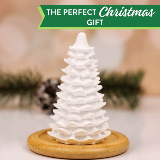REVIVE's Christmas Tree Diffuser is a festive personal diffuser that makes a great addition to any office desk, bathroom, or nightstand. The Christmas Tree rests on a circular Bamboo Base that is functional and stylish!
No cords or batteries needed | Reusable | Small Space Diffusing
Christmas Tree Size: 4"H x 2"D
Bamboo Base: 3"D

	
		
			
Free Shipping & Returns

		 
	 


	
		
			
GC/SM tested (Quality Tested)


		 
	 


	
		
			
No MLM Hassle