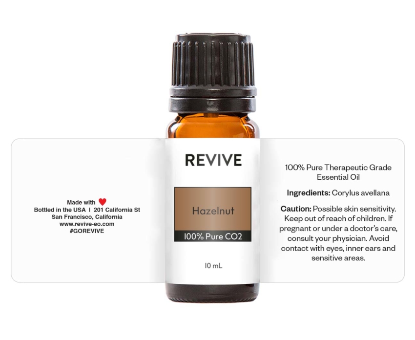Hazelnut Co2 Essential Oil REVIVE Essential Oils