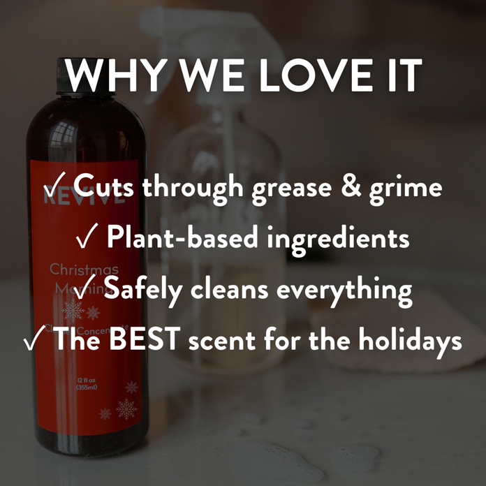Cleaner Concentratet-PDP – Why we love it-Christmas Morning Clea