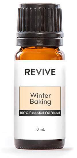 In the Winter when things are cold and dark, there is nothing better than a warming and sweet blend to make your house smell like you have been baking up something delicious. With REVIVE Winter Baking we have capture that smell in our newest blend and we hope you love it!

REVIVE Winter Baking is a proprietary blend of Copaiba Balsam, Ocotea, German Chamomile, Fenugreek, Tonka Extract, Sweet Wormwood, Coffee Extract, Vanilla Extract and Cassia Essential Oils.




	
		
			

Free Shipping & Returns

		 
	 


	
		
			
GC/SM tested (Certified Pure)


		 
	 


	
		
			
No MLM Hassle