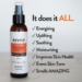 energizing + uplifting + moisturizing body oil