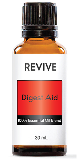 This is our version of Young Living Digize®.
REVIVE Digest Aid is a proprietary blend of Tarragon, Ginger, Peppermint, Juniper, Fennel, Lemongrass, Anise, and Patchouli  essential oils.
For digestion support and gut health. Can soothe an upset stomach and offers relief from gas, bloating, cramps and more. Enjoy the cooling and calming effect of peppermint oil combined with the warming sensation of ginger oil, relief in an instant!
*We're currently testing the popularity of the 30mL option. If you purchase the 30mL bottle, you will receive 3x10mL





	
		
			
Free Shipping & Returns

		 
	 


	
		
			
GC/SM tested (Quality Tested)


		 
	 


	
		
			
No MLM Hassle