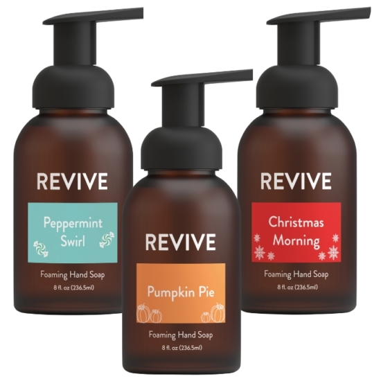 Bundles our 3 popular holiday foaming hand soap scents and enjoy all of holiday aromas this season!
Peppermint Swirl
Pumpkin Pie
Christmas Morning




	
		
			


Free Shipping & Free Returns

		 
	 


	
		
			
GC/SM Tested (Quality Tested)


		 
	 


	
		
			
No MLM Hassle