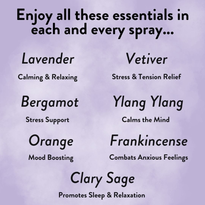 Sleep Spray Ingredients