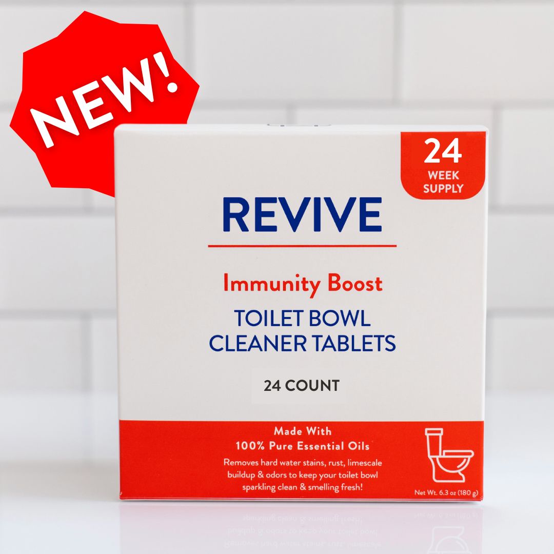 Immunity Boost Toilet Bowl Cleaner Tablets - Revive Essential Oils
