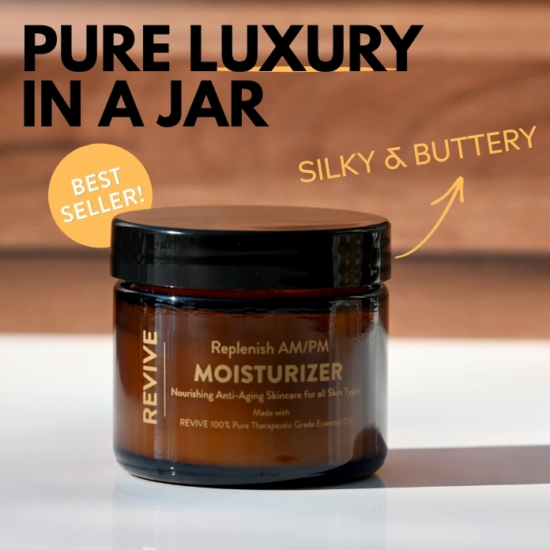 Unlock all day hydration and brighter, healthier looking skin with our Replenish Moisturizer!

Soothes and moisturizes, absorbs easily, softens and protects with skin loving plant oils, shea butter, squalane, hylauronic acid & more.

	
		
			
Free Shipping & Returns

		 
	 


	
		
			
GC/SM tested (Quality Tested)


		 
	 


	
		
			
No MLM Hassle