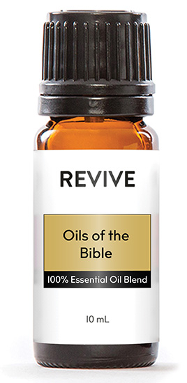 Did you know that Essential Oils have been used for thousands of years? This even includes usage during the biblical times. In fact, there are 33 aromatic oils mentioned in the Bible that were used for healing, anointing, or holy incense. Many of these oils were considered extremely precious and were used often for blessing newborn babies, as a part of religious ceremony, and for treating the ill. Frankincense and Myrrh were even gifted to Baby Jesus! REVIVE Oils of the Bible honors these aromas in a brand new blend that is coming your way as the next Oil of the Month.

REVIVE Oils of the Bible is a proprietary blend of Boswellia carterii Frankincense, Myrrh, Cypress, Hyssop, Virginia Cedarwood, Sandalwood, Spikenard, Cassia, Cinnamon oil.



	
		
			

Free Shipping & Returns

		 
	 


	
		
			
GC/SM tested (Certified Pure)


		 
	 


	
		
			
No MLM Hassle