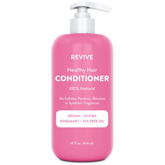 Looking for healthy, shiny and hair with more volume?  Look no further.  Our new REVIVE Healthy Hair shampoo is formulated to cleanse, nourish and strengthen hair with Biotin, Argan Oil and Nettle Extract along with other botanical sourced ingredients, while our new REVIVE Healthy Hair Conditioner is a deep conditioning formula carefully crafted and infused with botanicals, extracts and oils to hydrate, strengthen and detangle hair.  Infused with 100% Pure Therapeutic Healthy Hair essential oil providing support to your scalp and hair with healthy, hydrating nutrients while promoting volume and shine for fuller looking hair.  No more bad hair days with REVIVE Healthy Hair Shampoo and Conditioner.
Net Weight: 14 fl oz (414ml)






	
		
			
Free Shipping & Returns

		 
	 


	
		
			
GC/SM tested (Quality Tested)


		 
	 


	
		
			
No MLM Hassle