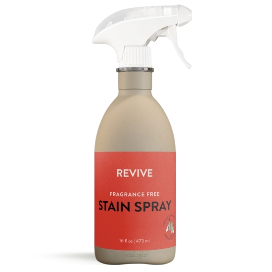Have a tough stain?  Not anymore with REVIVE Stain Spray.  Our simple, effective ingredients make it easy to remove tough stains.  Our stain spray contains natural enzymes to wash away your stains.  Red wine, blood, grass, berries, sweat, grease, pet accidents – no problem we have you covered.   Fragrance free, bleach free, hydrogen peroxide free – REVIVE Stain Spray is safe for the entire family with non-toxic ingredients and recyclable bottle.  Safe and gentle for all your stain removal needs.

	
		
			
Free Shipping & Returns

		 
	 


	
		
			
GC/SM tested (Quality Tested)


		 
	 


	
		
			
No MLM Hassle