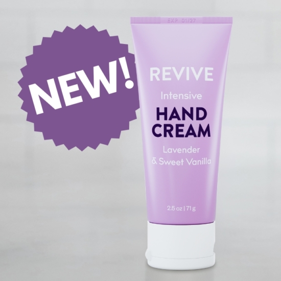 Made with REVIVE 100% Pure Therapeutic Grade Lavender & Vanilla Essential Oils.
Looking to pamper and nourish your skin with love?  Revive Lavender & Vanilla Intensive Hand Cream wraps your skin in luxurious spa-like fragrance while moisturizing and leaving your skin feeling silky soft.  Formulated with soothing botanical ingredients, this lotion helps seal in long-lasting moisture while softening skin.

	
		
			
Free Shipping & Returns

		 
	 


	
		
			
GC/SM tested (Quality Tested)


		 
	 


	
		
			
No MLM Hassle
