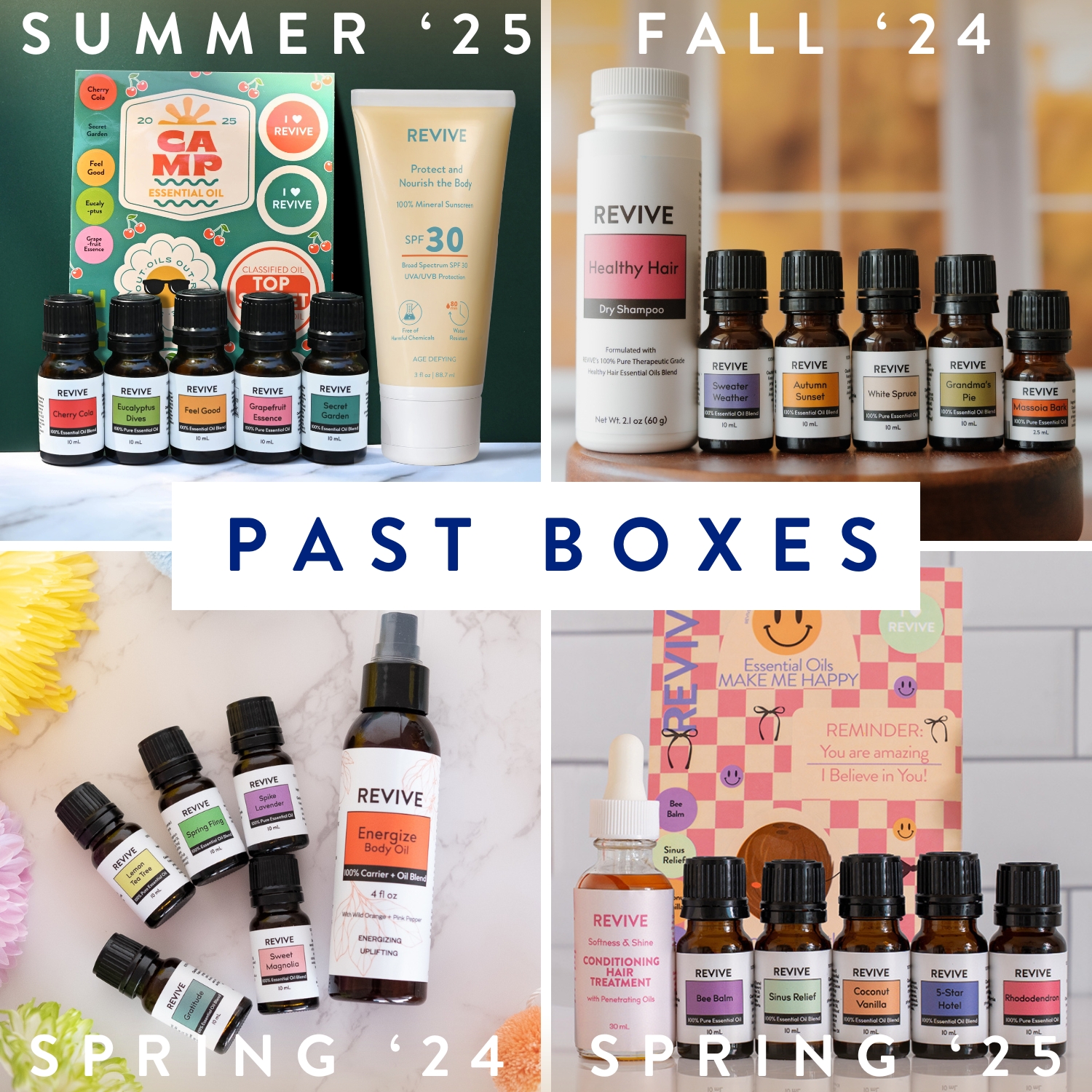 Fall 2025-Quarterly Subscription Box Past Boxes Collage