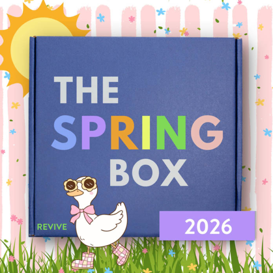 Welcome spring with REVIVE’s new curated seasonal box; designed to refresh your senses and support your well-being as the season shifts. This new box features 2 single Essential Oils that capture the essence of spring, 3 thoughtfully crafted Essential Oil blends, and a full size body product made with nourishing, skin loving ingredients. Together these unique products invite you to transition into a warmer and lighter season with intention, balance, and little everyday luxury.
More than a $75+ Value for $65.