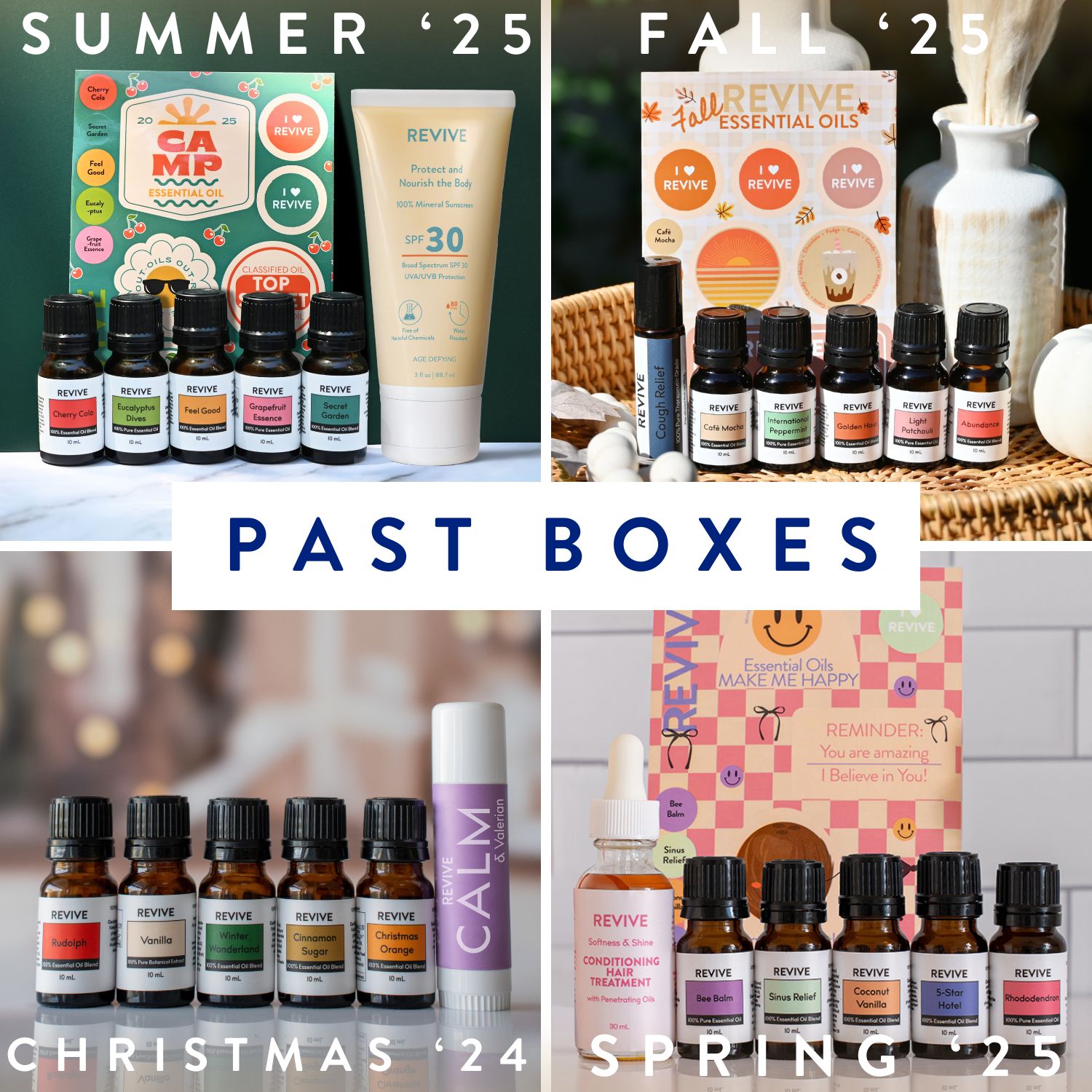 Spring Box 2026-Quarterly Subscription Box Past Boxes Collage