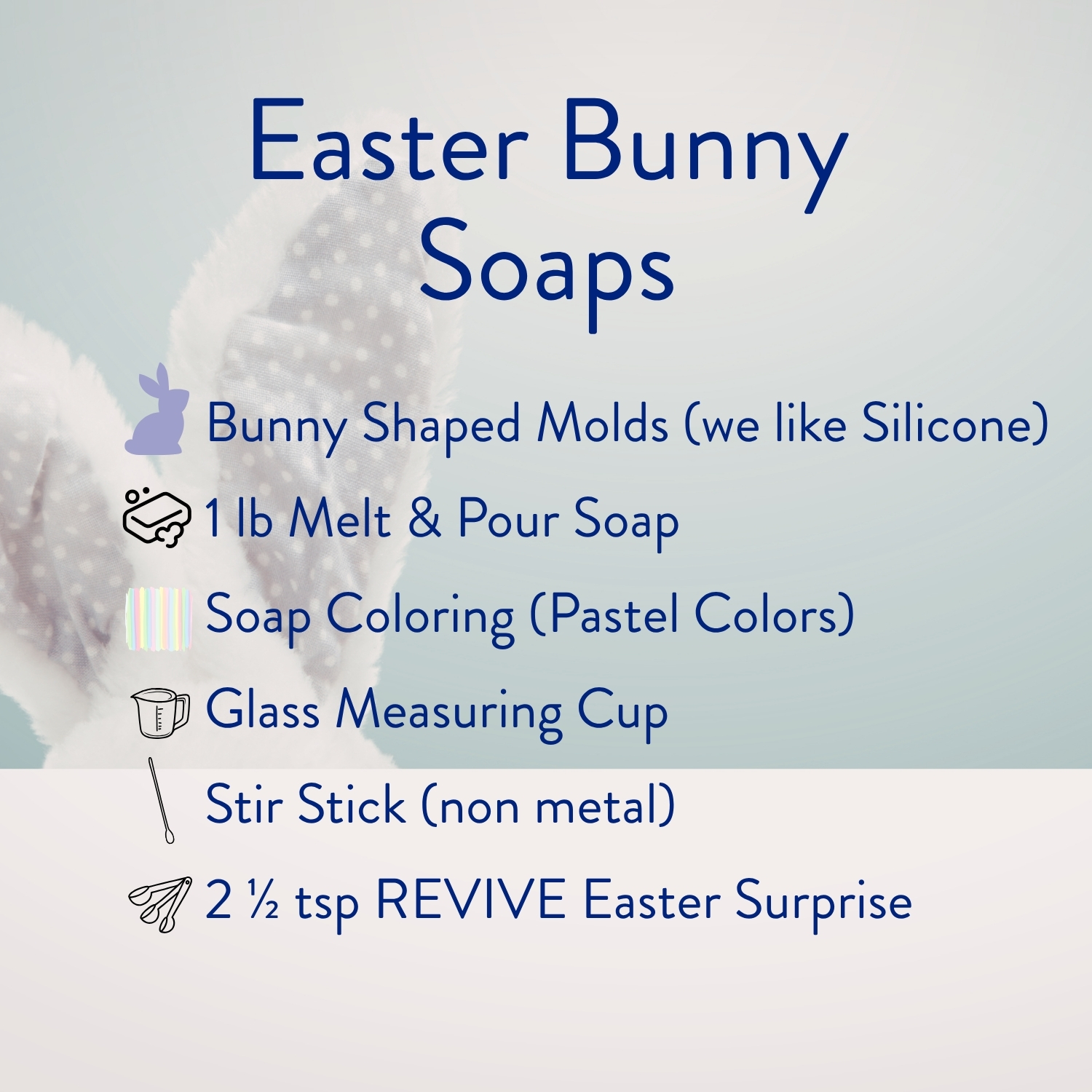 Easter Bunny Soaps