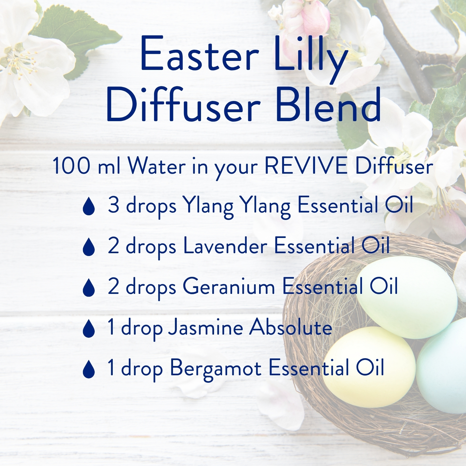 Easter Lilly Diffuser Blend