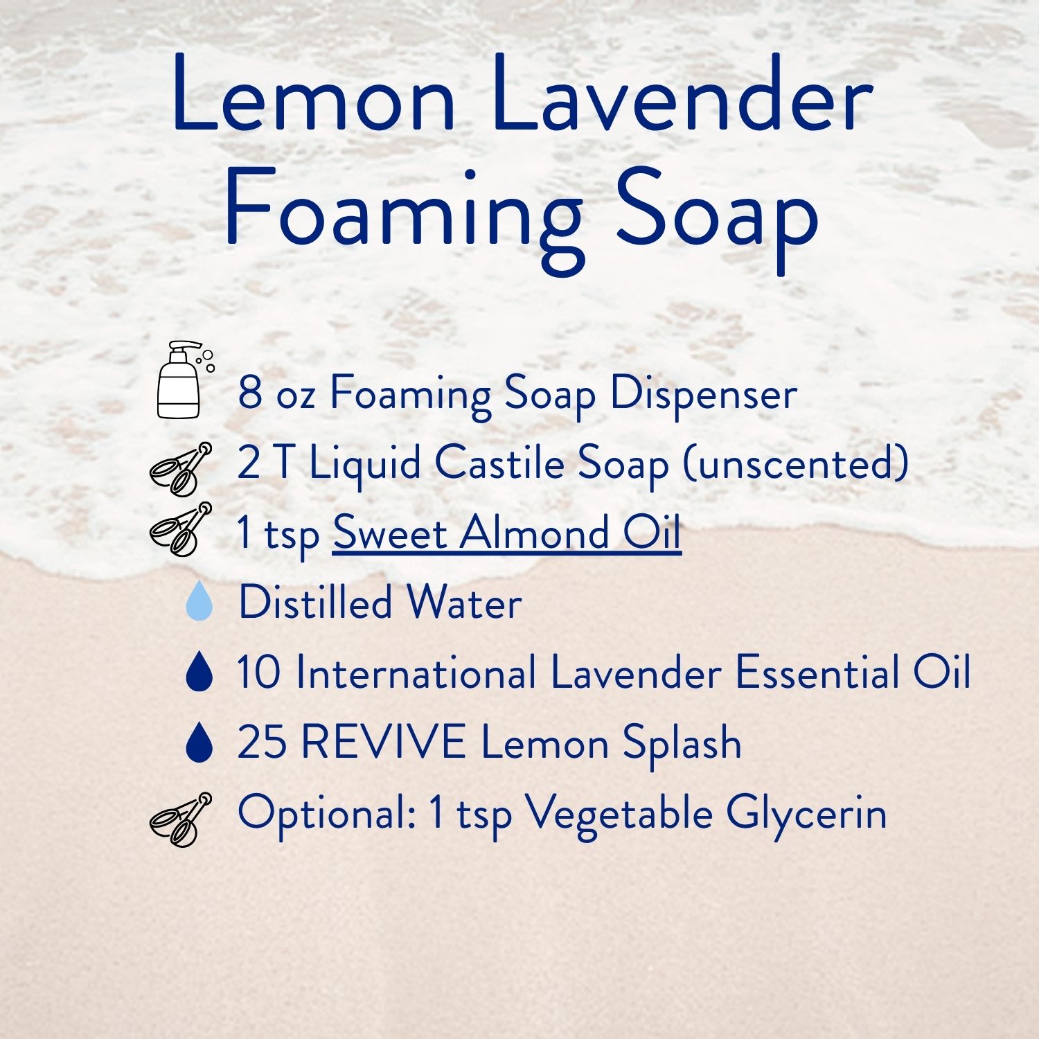 Lemon Lavender Foaming Soap