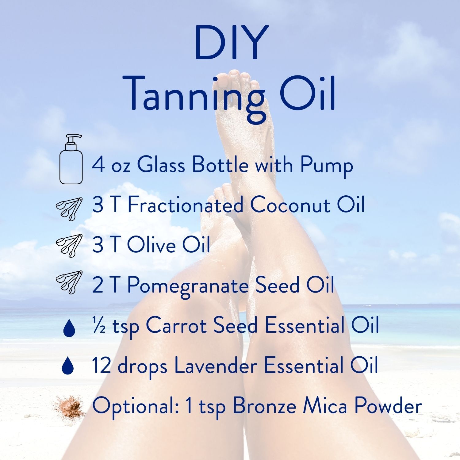 DIY Tanning Oil