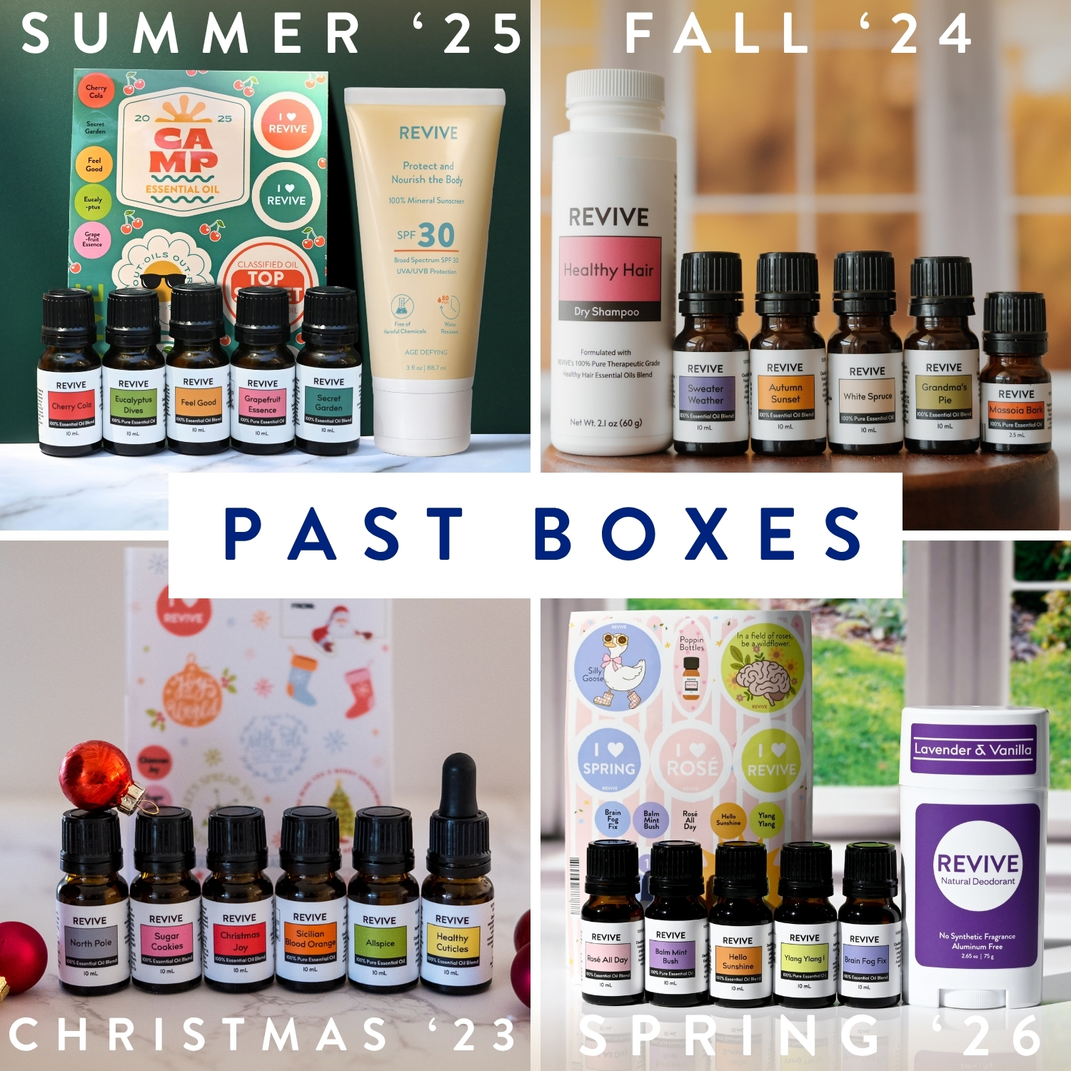 Fall Box 2026-Quarterly Subscription Box Past Boxes Collage